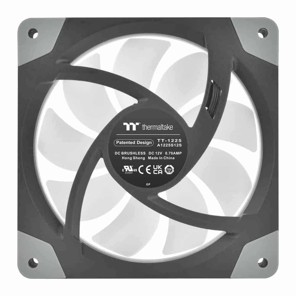 (image for) Thermaltake SWAFAN EX12 RGB TT Premium Edition Black Fan 3 Pack